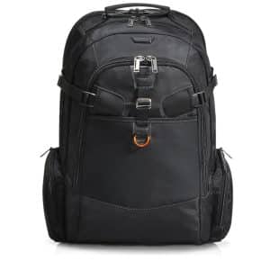Business 120 Travel Friendly Laptop Backpack 18.4 inch Black