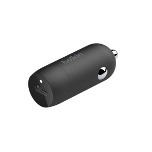 30W USB-C Power Delivery PPS Car Charger 30W Black