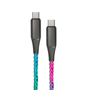 Lucid Charge LED 6' USB-C Cable Translucent