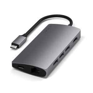Type-C Multi-Port Adapter 4K Ethernet v2 Space Grey